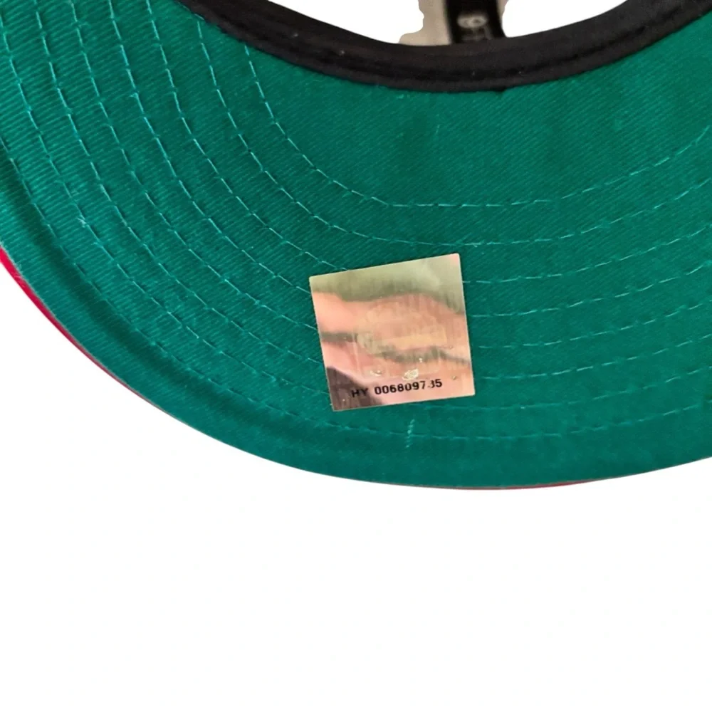 Chicago Bulls ERA Embroidered Red Windy City 9fifty Adjustable Snapback Hat